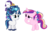 Size: 4800x3000 | Tagged: safe, artist:beavernator, princess cadance, rarity, shining armor, alicorn, pony, unicorn, g4, alternate hairstyle, babity, baby, baby pony, ceremonial headdress, colt, colt shining armor, cute, cutedance, female, filly, filly cadance, filly rarity, foal, male, raribetes, shining adorable, simple background, transparent background, young, young rarity, younger