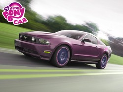 Size: 1280x960 | Tagged: safe, artist:shadowbolt240z, twilight sparkle, g4, car, ford, mustang