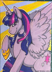 Size: 359x500 | Tagged: safe, artist:temrin, twilight sparkle, alicorn, pony, g4, female, mare, twilight sparkle (alicorn)