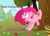 Size: 756x540 | Tagged: safe, edit, edited screencap, screencap, pinkie pie, earth pony, pony, g4, magical mystery cure, my little pony: friendship is magic, bucking, fluttertree, pinkamena diane pie, tree