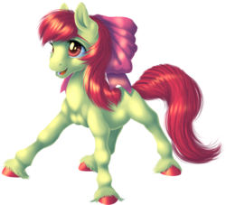 Size: 839x762 | Tagged: safe, artist:kittehkatbar, apple bloom, g4, simple background, transparent background, unshorn fetlocks