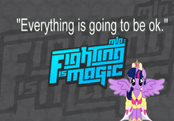 Size: 822x573 | Tagged: safe, twilight sparkle, alicorn, pony, fighting is magic, g4, drama, everything is going to be ok, female, fighting is drama, mare, twilight sparkle (alicorn)