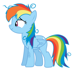 Size: 5000x5000 | Tagged: safe, artist:really-unimportant, rainbow dash, g4, .ai available, absurd resolution, messy mane, simple background, transparent background, vector