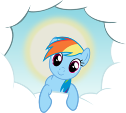 Size: 679x608 | Tagged: safe, artist:d4svader, rainbow dash, pony, g4, simple background, solo, svg, transparent background, vector