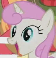 Size: 192x200 | Tagged: safe, screencap, twinkleshine, pony, g4, reaction image, tongue out