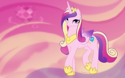 Size: 1680x1050 | Tagged: safe, artist:arareroll, princess cadance, pony, g4, female, solo, wallpaper