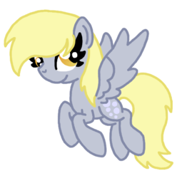 Size: 480x484 | Tagged: safe, artist:kitistraza, derpy hooves, pony, g4, female, simple background, solo, transparent background