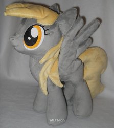 Size: 1024x1148 | Tagged: safe, artist:calusariac, derpy hooves, pegasus, pony, g4, female, irl, mare, photo, plushie