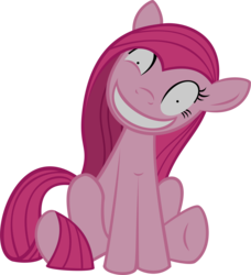 Size: 2386x2611 | Tagged: safe, artist:itsjustred, pinkie pie, g4, pinkamena diane pie, simple background, transparent background, vector