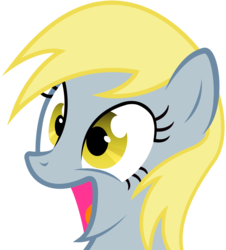 Size: 1375x1522 | Tagged: safe, artist:kennyklent, derpy hooves, pegasus, pony, g4, female, mare, simple background, transparent background, underp, vector