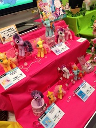 Size: 640x853 | Tagged: safe, applejack, fluttershy, pinkie pie, rainbow dash, rarity, twilight sparkle, g4, irl, japanese, photo, plushie