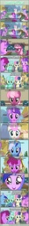 Size: 1063x7980 | Tagged: safe, artist:tritebristle, amethyst star, berry punch, berryshine, bon bon, cheerilee, lyra heartstrings, minuette, sea swirl, seafoam, sparkler, sweetie drops, twinkleshine, earth pony, pony, unicorn, comic:heartstrings, g4, comic, funny, meme, otp, sea swirl the shipper, shipper on deck, shipping