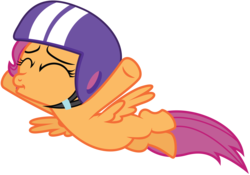 Size: 5000x3500 | Tagged: safe, scootaloo, pegasus, pony, g4, .ai available, eyes closed, female, filly, simple background, solo, transparent background, vector