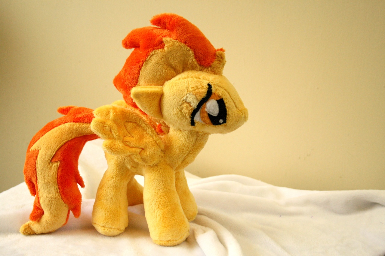 Plushie. Pony Plush. Игрушка пони Спитфайр канекалон.