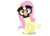 Size: 1168x843 | Tagged: safe, artist:scootaloooo, fluttershy, g4, groucho mask, simple background, swapped cutie marks, transparent background, vector