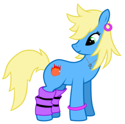 Size: 1508x1504 | Tagged: safe, artist:chiko997, oc, oc only, earth pony, pony, piercing