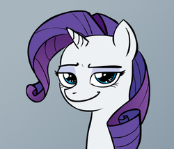 Size: 500x427 | Tagged: safe, artist:lemondevil, rarity, biporarity, g4, bedroom eyes, dreamworks face