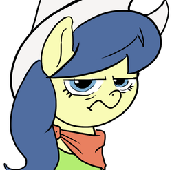 Size: 500x494 | Tagged: safe, artist:fiddlearts, fiddlesticks, pony, g4, apple family member, female, solo, unamused