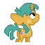 Size: 64x64 | Tagged: safe, artist:banditmax201, snails, pony, g4, male, pixel art, simple background, solo, sprite, transparent background