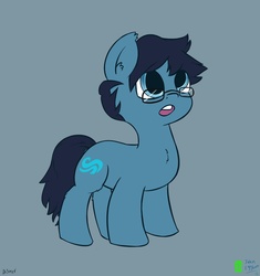 Size: 1319x1404 | Tagged: safe, crossover, homestuck, john egbert, ponified