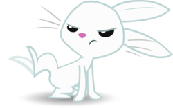 Size: 3000x1866 | Tagged: safe, artist:404compliant, angel bunny, rabbit, a bird in the hoof, g4, .svg available, animal, male, simple background, solo, transparent background, vector