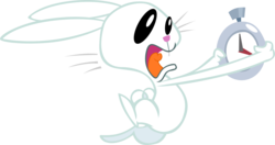 Size: 9880x5235 | Tagged: safe, artist:pangbot, angel bunny, rabbit, g4, absurd resolution, animal, simple background, transparent background, vector