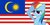Size: 720x360 | Tagged: safe, rainbow dash, pony, g4, female, flag, malaysia, rainbow dash salutes, salute, solo