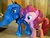 Size: 2816x2112 | Tagged: safe, artist:znegil, pinkie pie, princess luna, g4, life size, papercraft, photo