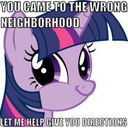 Size: 600x600 | Tagged: safe, twilight sparkle, g4, faic, image macro, simple background, transparent background, twiface, vector, wrong neighborhood