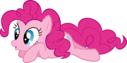 Size: 5999x2991 | Tagged: safe, artist:sairoch, pinkie pie, earth pony, pony, g4, the cutie pox, absurd resolution, female, simple background, solo, transparent background, vector
