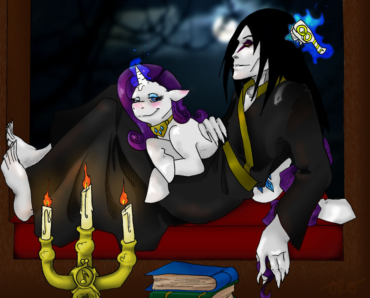 safe, artist:decadent-<b>orochimaru</b>, artist:orochimartyr, rarity, g4, crossove...