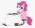 Size: 678x540 | Tagged: safe, artist:justdayside, pinkie pie, earth pony, pony, friendship is witchcraft, pinkie's brew, g4, animated, cauldron, colored, female, solo, stirring