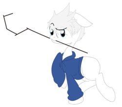 Size: 1568x1380 | Tagged: safe, artist:pennydropshop, dreamworks, jack frost, ponified, rise of the guardians
