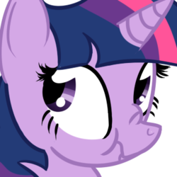 Size: 340x340 | Tagged: safe, artist:eirrinn, twilight sparkle, g4, reaction image, scrunchy face, simple background, transparent background, vector