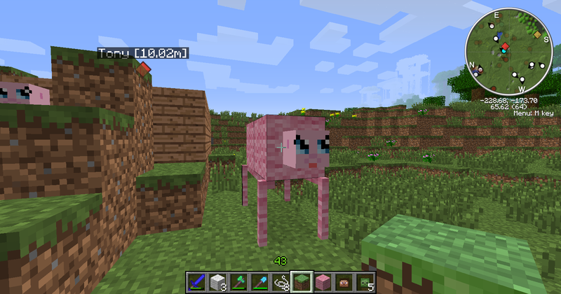 Game Screencap Minecraft Pinkie Pie Safe Derpibooru