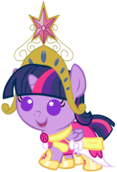 Size: 3120x4600 | Tagged: safe, artist:beavernator, twilight sparkle, alicorn, pony, g4, magical mystery cure, season 3, baby, baby pony, babylight sparkle, big crown thingy, clothes, coronation dress, cute, dress, elements of harmony, female, filly, foal, hnnng, jewelry, mare, open mouth, princess babylight, simple background, smiling, solo, time paradox, transparent background, twiabetes, twilight sparkle (alicorn), weapons-grade cute