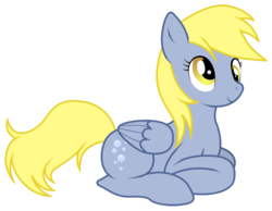 Size: 900x700 | Tagged: safe, artist:kamartenn, derpy hooves, pegasus, pony, g4, female, lying down, mare, prone, simple background, solo, transparent background