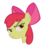 Size: 1592x1864 | Tagged: safe, artist:sam-f-nacman, apple bloom, g4, reaction image, simple background, transparent background, vector