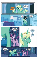 Size: 585x900 | Tagged: safe, artist:thom zahler, idw, official comic, jade singer, summer mane, twilight sparkle, g4, micro-series #1, my little pony micro-series