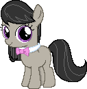 Size: 127x129 | Tagged: safe, artist:archinatgl, octavia melody, earth pony, pony, g4, female, filly, pixel art, solo, younger