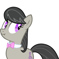 Size: 800x800 | Tagged: safe, artist:necromanteion, octavia melody, earth pony, pony, g4, bowtie, cutie mark, female, liarpony, mare, reaction image, simple background, solo, transparent background, vector