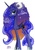 Size: 1173x1661 | Tagged: safe, artist:my-magic-dream, princess luna, pony, g4, female, solo