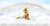 Size: 3558x1860 | Tagged: safe, artist:drake, applejack, earth pony, pony, g4, clothes, cloud, column, dress, earth pony on cloud, female, looking at you, on a cloud, pretty, rainbow, raised hoof, see-through, see-through dress, sitting, smiling, solo