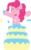Size: 3394x5492 | Tagged: dead source, safe, artist:silverrainclouds, pinkie pie, g4, cake, popping out of a cake, simple background, transparent background, vector
