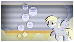 Size: 2560x1440 | Tagged: safe, artist:clone26, derpy hooves, pegasus, pony, g4, female, mare, wallpaper