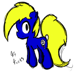 Size: 514x479 | Tagged: safe, artist:ftfxe, oc, oc only, oc:bronydanceparty, earth pony, pony