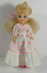 Size: 391x600 | Tagged: safe, photographer:breyer600, megan williams, g1, clothes, dress, female, irl, photo, toy