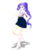 Size: 629x812 | Tagged: safe, artist:mmd-rawrz, rarity, human, g4, humanized, mmd, solo