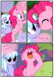 Size: 1741x2500 | Tagged: safe, artist:pyruvate, cloudchaser, pinkie pie, comic:the usual, g4, comic