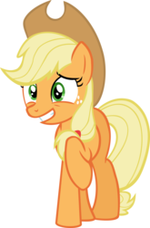 Size: 6000x9115 | Tagged: safe, artist:dblokt, applejack, g4, absurd resolution, simple background, transparent background, vector